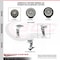 Service Caster 4 Inch Rubber on Aluminum Wheel Swivel Caster Set with Ball Bearings SCC SCC-20S420-RAB-4 - alternate 5